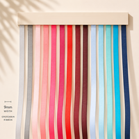 9mm Premium grosgrain ribbon Grey, Pink, Red, Blue series