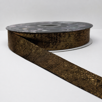 Silver/Gold Metallic Ribbon Roll-25MM