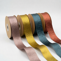 Elegant Foil single side Finish Ribbons -40mm