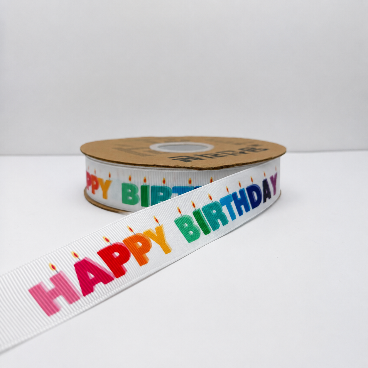 Happy Birthday Printed Ribbon