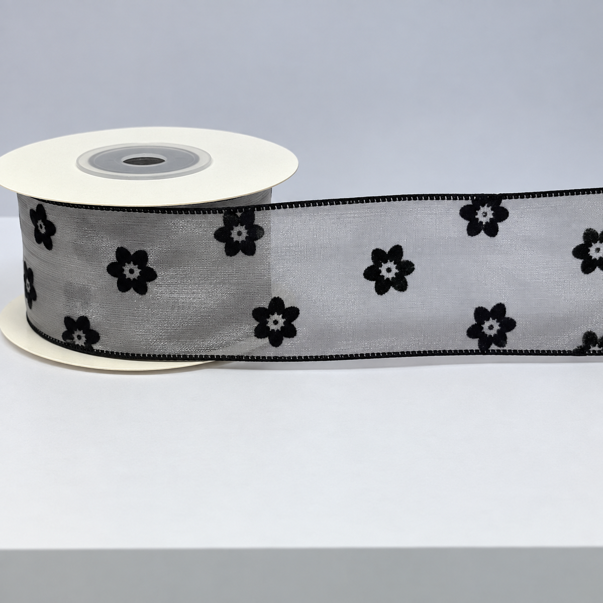 Designer Printed Organza Ribbon | 38mm (3.8cm) | 10 Yards