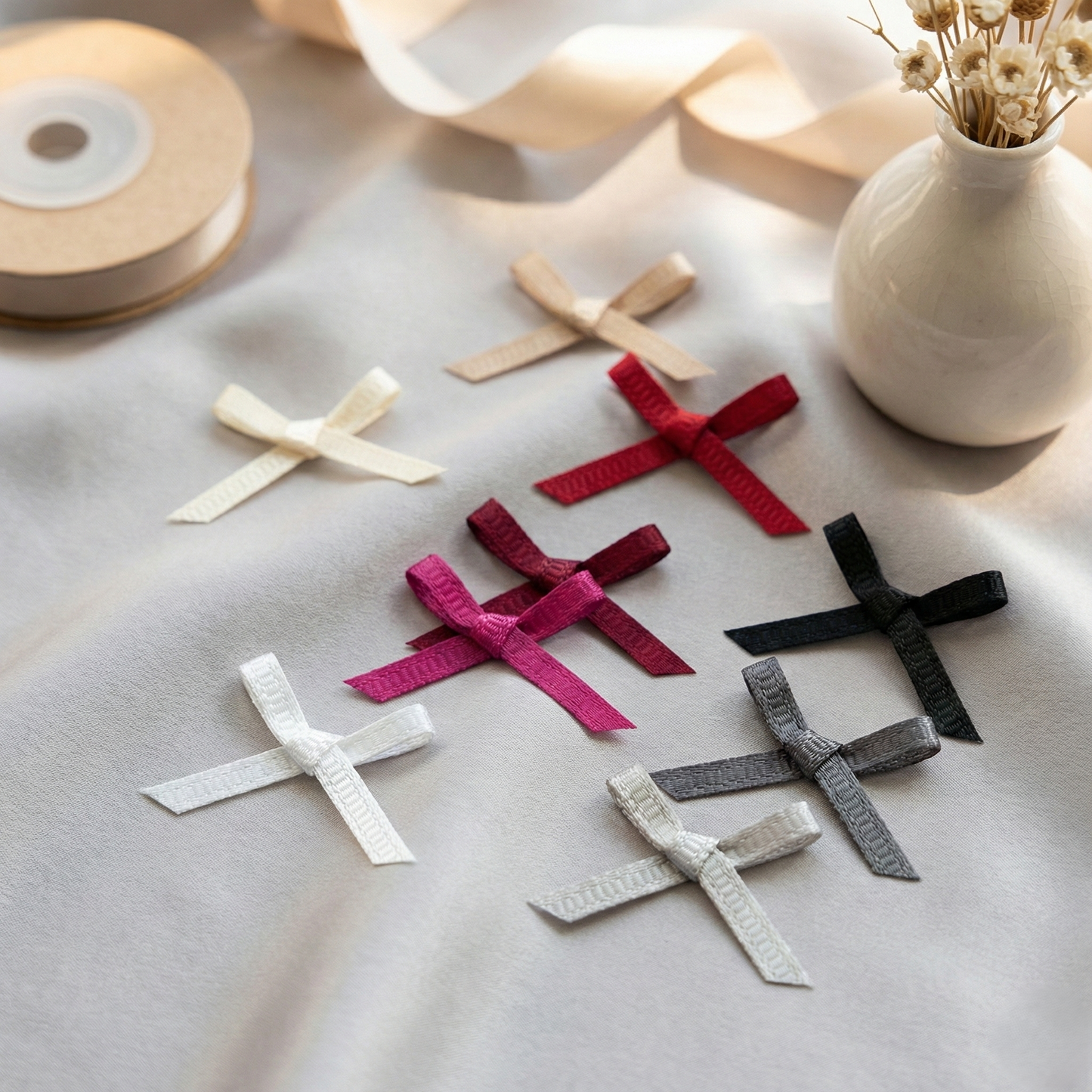 Machine made Grosgrain Bow (25PCS)