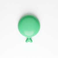 Polyamide button shank Balloon 18mm
