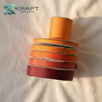 Premium grosgrain ribbon orange series