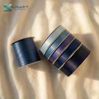 PREMIUM DOUBLE FACE SATIN RIBBON DARK BLUE SERIES