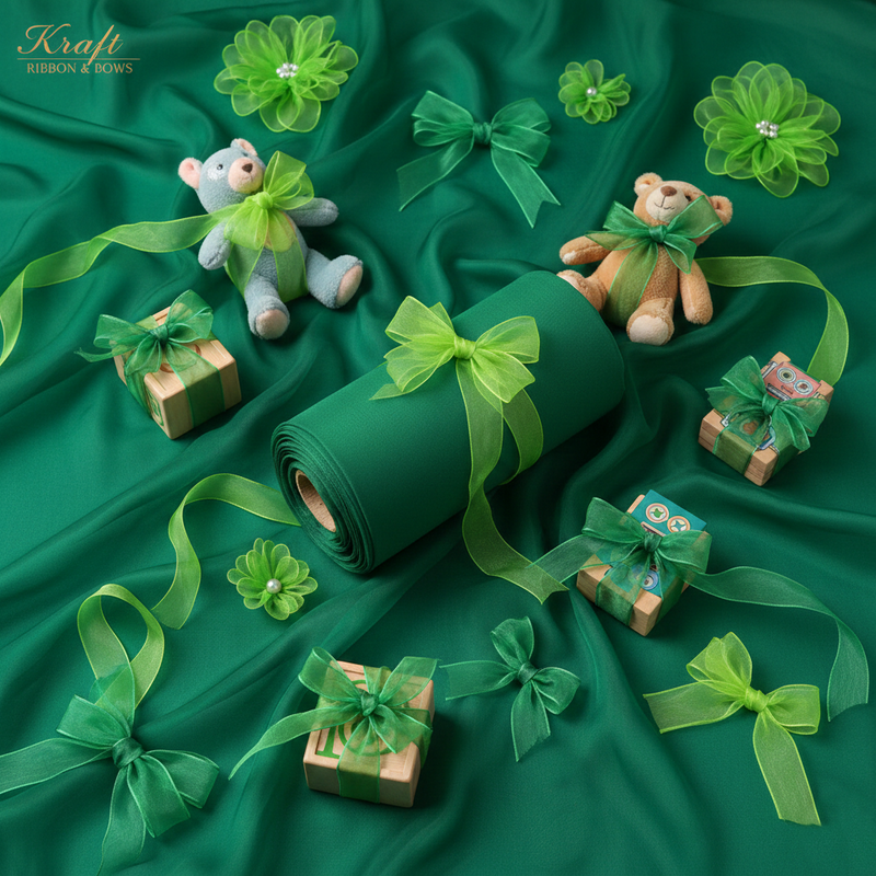 Premium organza ribbon size-25mm