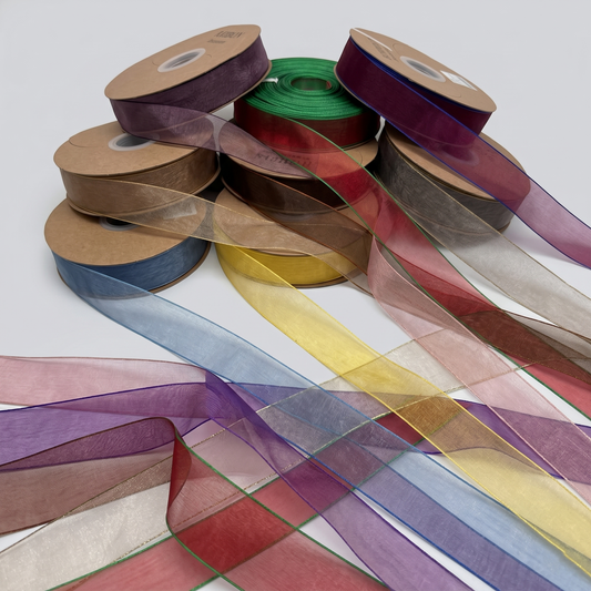 Elegant Organza Ribbon Color Range-25MM