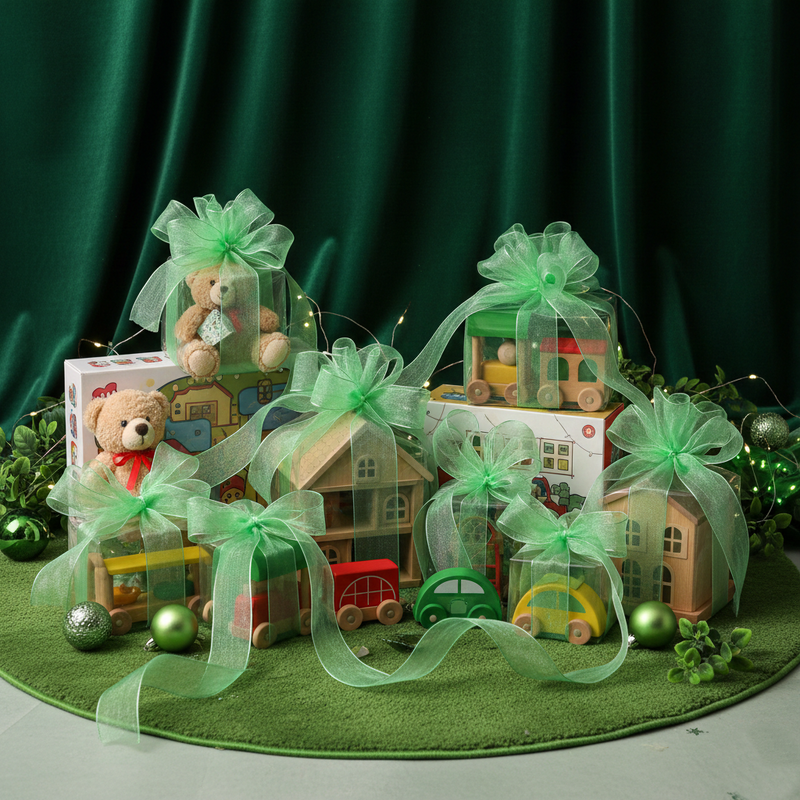 Premium organza ribbon size-19mm