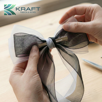 Premium organza ribbon size-9mm