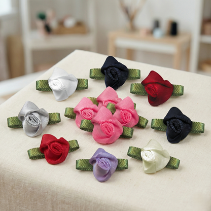 Bow Foliage Flower Big(20pcs)