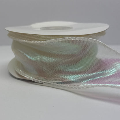 Iridescent Organza Ribbon 50mm