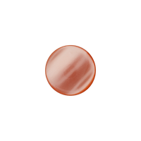 Polyester button shank 11mm,14mm