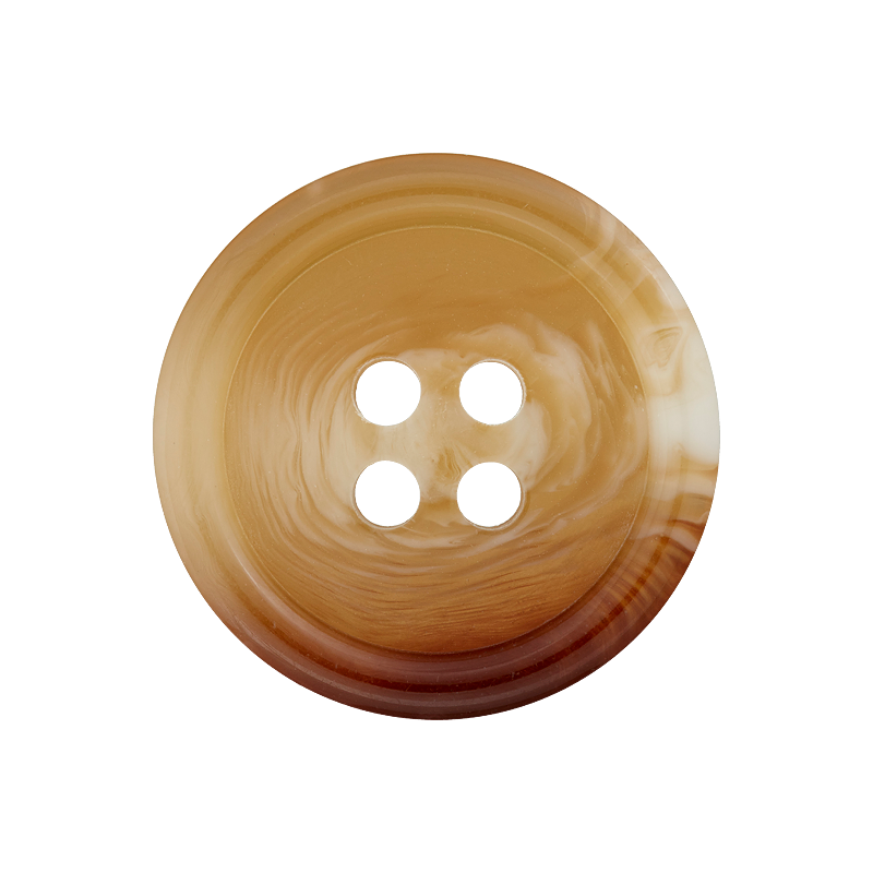 Polyester four-hole button 15mm