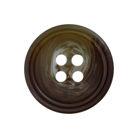 Polyester four-hole button 15mm