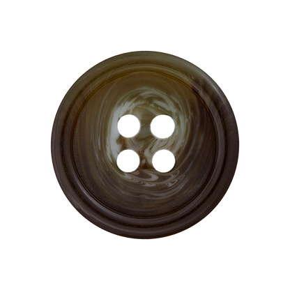 Polyester four-hole button 15mm