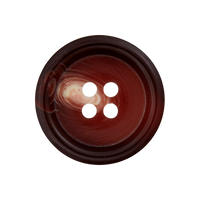 Polyester four-hole button 15mm