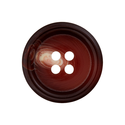 Polyester four-hole button 15mm