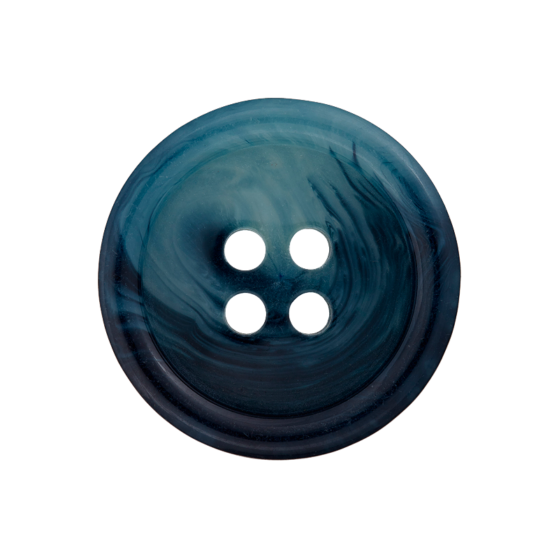 Polyester four-hole button 15mm