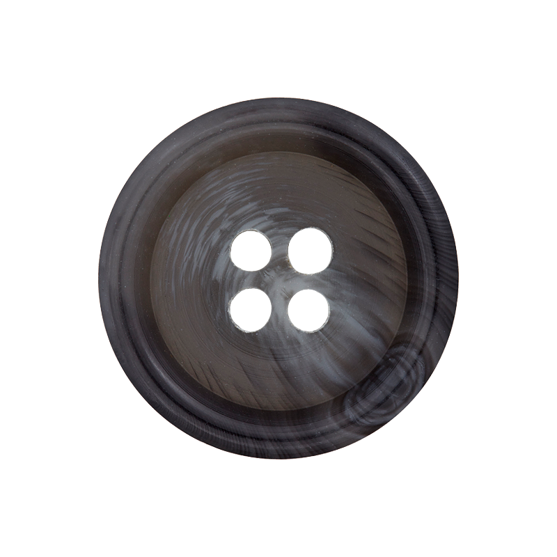 Polyester four-hole button 15mm