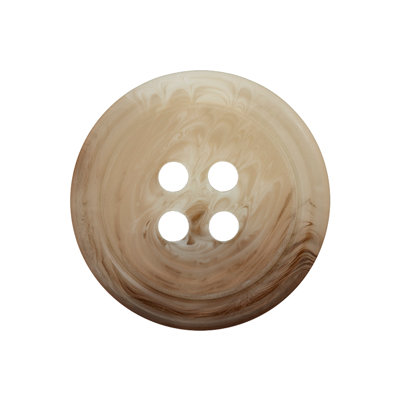 Polyester four-hole button 15mm