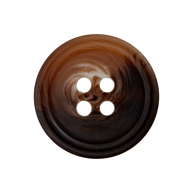 Polyester four-hole button 15mm