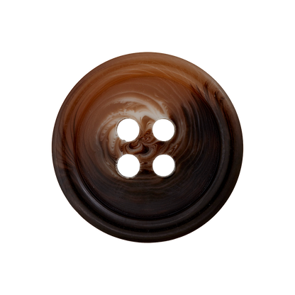 Polyester four-hole button 15mm