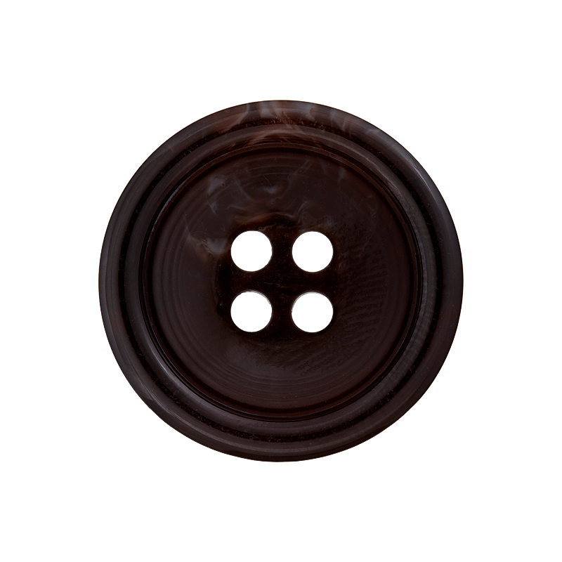 Polyester four-hole button 15mm