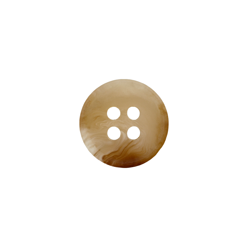 Polyester button 4-holes 11mm,15mm