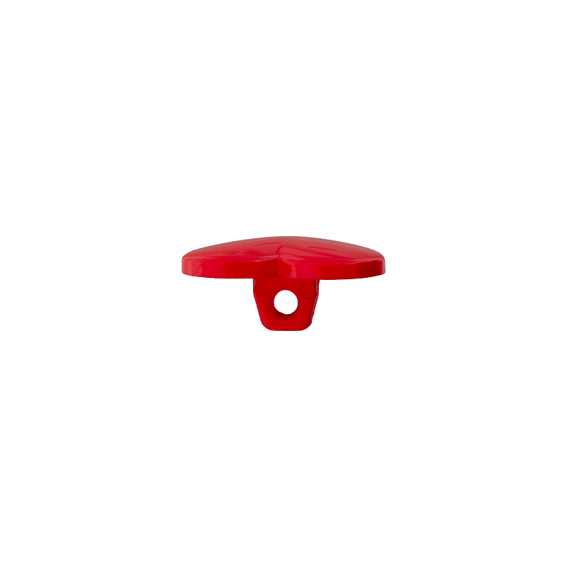 Polyester button Heart shank 12mm