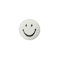 Polyester button shank Smiley 15mm