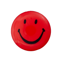 Polyester button shank Smiley 15mm