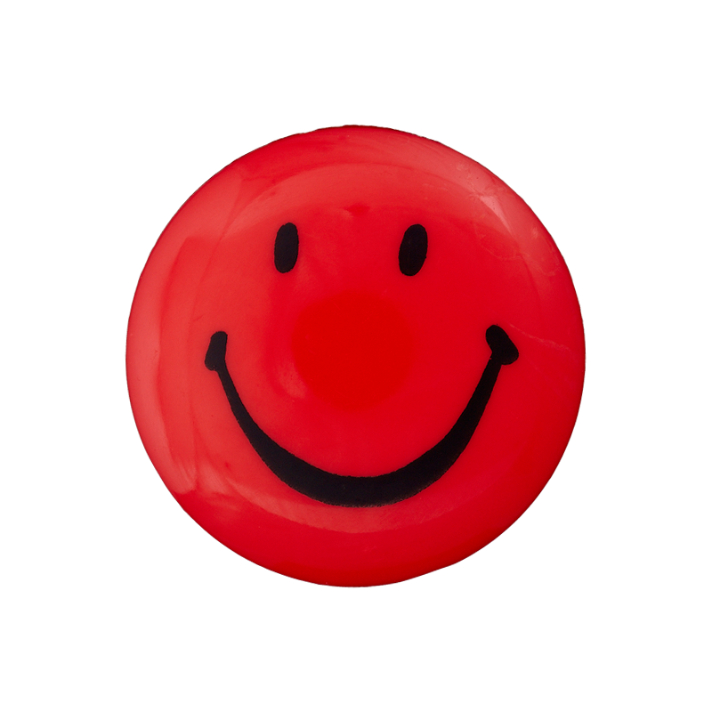 Polyester button shank Smiley 15mm
