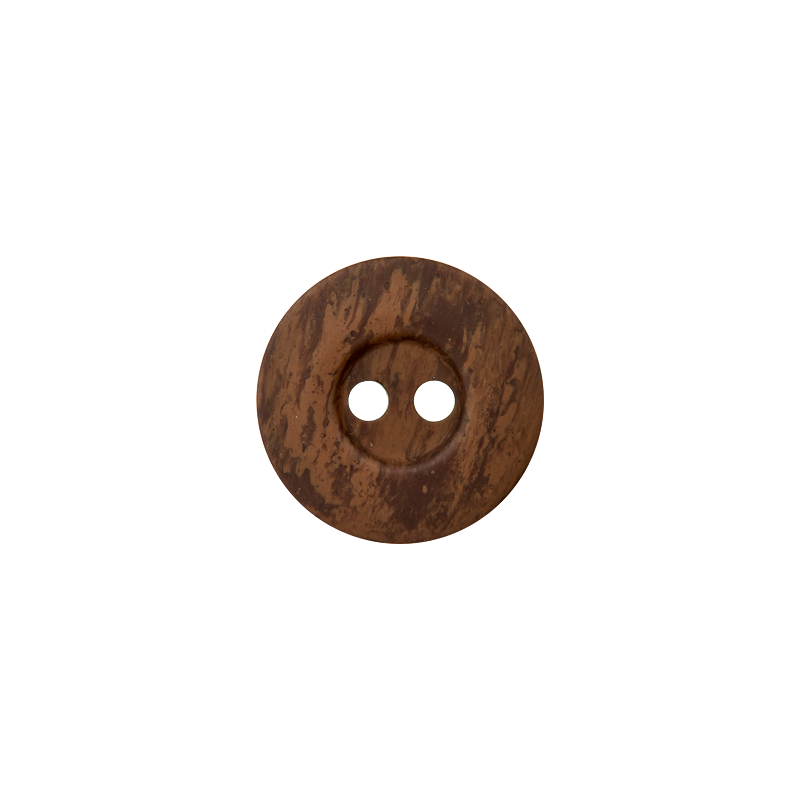 Polyester two-hole button 15mm(35PCS)