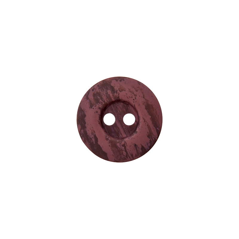 Polyester two-hole button 15mm(35PCS)
