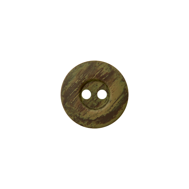 Polyester two-hole button 18mm