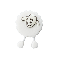 Polyester button Sheep shank 18mm