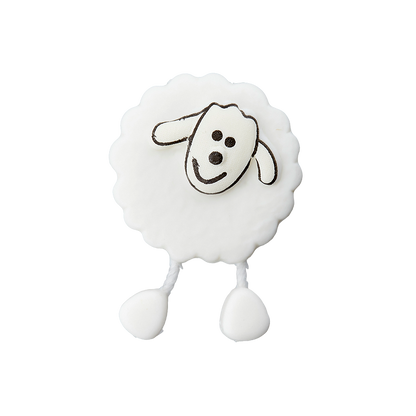 Polyester button Sheep shank 18mm