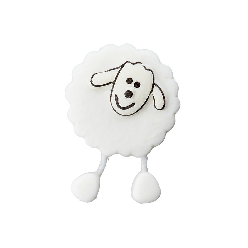 Polyester button Sheep shank 18mm