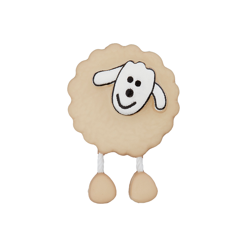 Polyester button Sheep shank 18mm