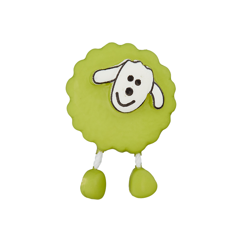 Polyester button Sheep shank 18mm