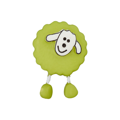 Polyester button Sheep shank 18mm