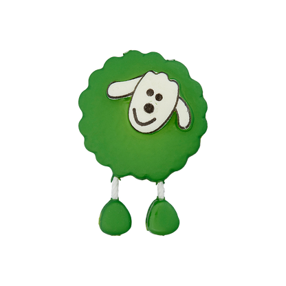 Polyester button Sheep shank 18mm