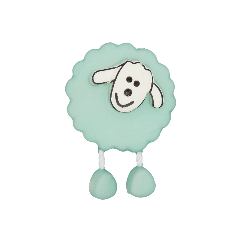 Polyester button Sheep shank 18mm