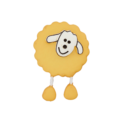 Polyester button Sheep shank 18mm