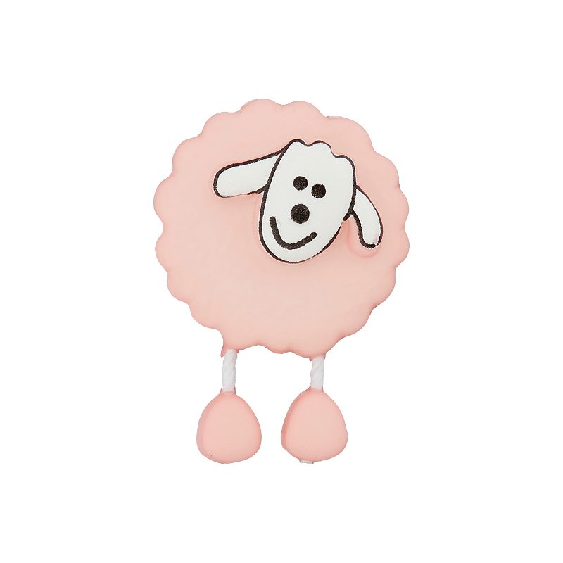 Polyester button Sheep shank 18mm
