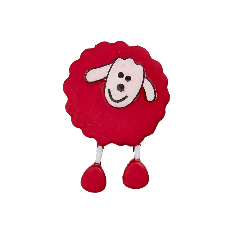 Polyester button Sheep shank 18mm