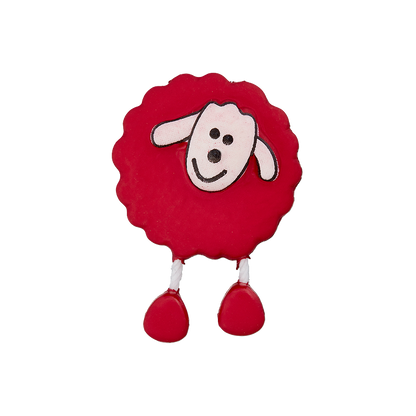 Polyester button Sheep shank 18mm