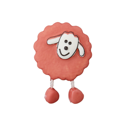 Polyester button Sheep shank 18mm