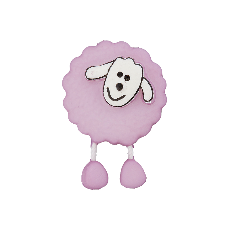 Polyester button Sheep shank 18mm