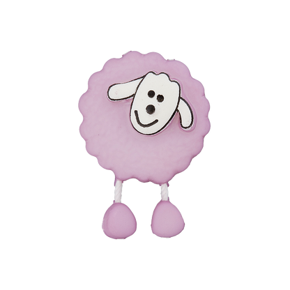 Polyester button Sheep shank 18mm